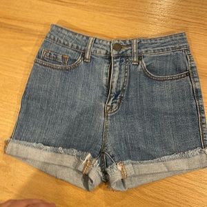 Ladies Urban outfitters denim shorts.